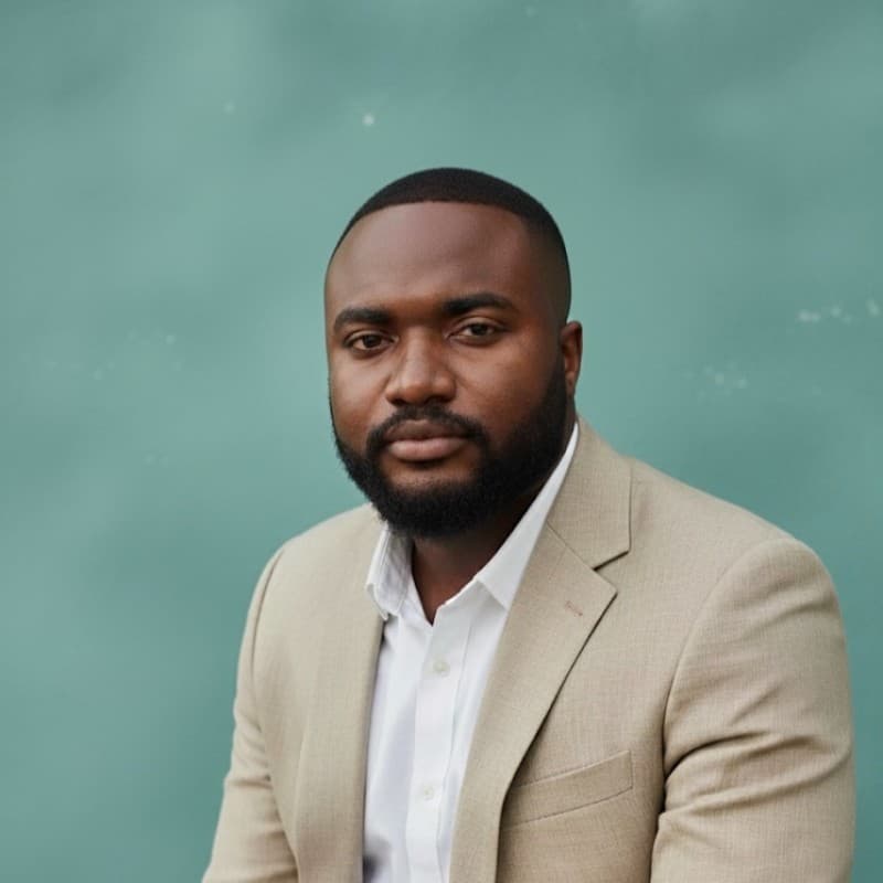Portrait of Olawale Ajiboye